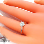 Platinum Solitaire Ring 2497 - Image 7