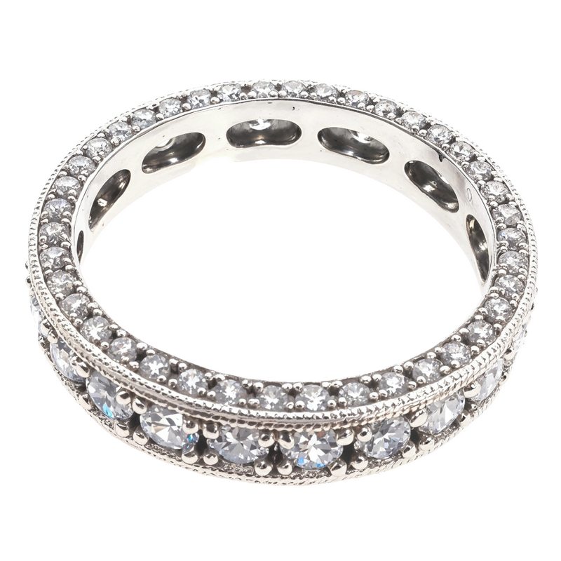 Platinum Diamond Eternity Band 64756