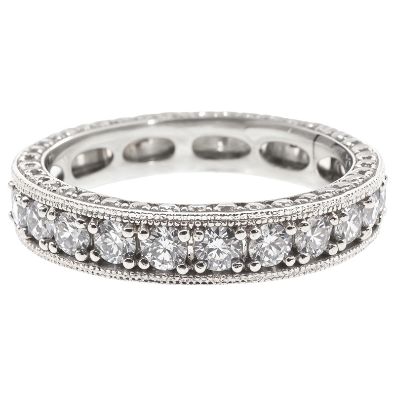 Platinum Diamond Eternity Band 64756