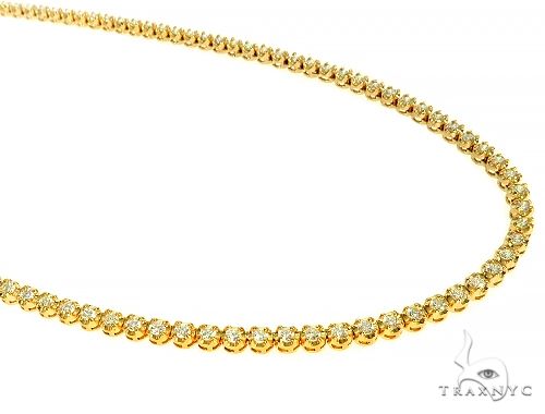 Polar Iced Diamond Chain 22 Inches 4mm   65966 - Image 1