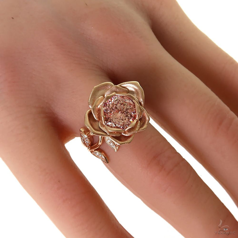 Portuguese Pink Radiance Rose Ring 69914 69916 - Image 7