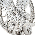 Predator Triumph Eagle Over the Serpent Pendant .999 Silver 70746 - Image 3