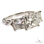 Princess Cut Diamond Engagement Ring (Lab) 68194 - Image 2