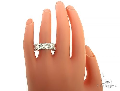 Princess Cut Diamond Eternity Ring 65911 - Image 6
