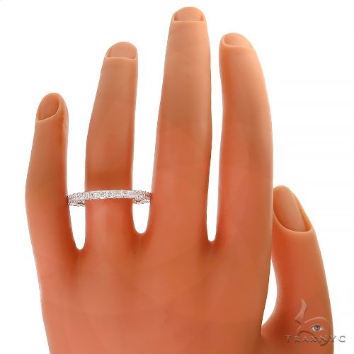 Princess Diamond  Eternity Ring (Lab) 69652 - Image 4