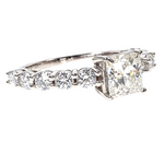 Princess Diamond Engagement Ring 67447