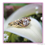 Promise Diamond Engagement Ring 45280 - Image 3