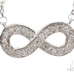 Diamond Ribbon Eternity Necklace 35257 - Image 1