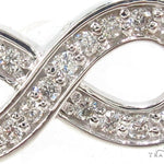 Diamond Ribbon Eternity Necklace 35257 - Image 3