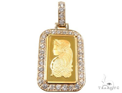 2.5g Pamp Suisse Bar Dog Tag Pendant 64172 - Image 1