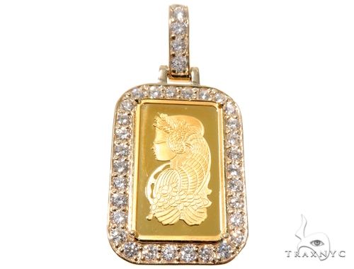 2.5g Pamp Suisse Bar Dog Tag Pendant 64172 - Image 1