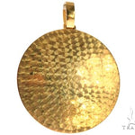 14K Gold Customizable Photo Pendant 2.5 inches 64680 - Image 3