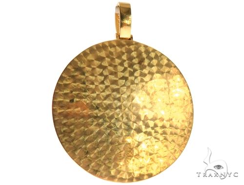 14K Gold Customizable Photo Pendant 2.5 inches 64680 - Image 3