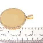 14K Gold Customizable Photo Pendant 2.5 inches 64680 - Image 6