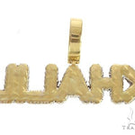 Special Custom Yellow Gold Ice Out Diamonds Name Khali Pendant 65257 - Image 3