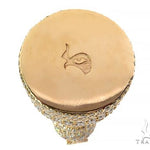 14K Yellow Gold Chess Piece Dimond Pendant 65743 - Image 5