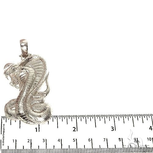 Silver Cobra Pendant 67269 - Image 6