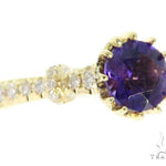 Prong Amethyst Diamond Ring 45602 - Image 1