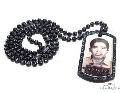 Black Diamond  Custom Photo Frame Moon Cut Chain 44900 - Image 1