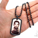 Black Diamond  Custom Photo Frame Moon Cut Chain 44900 - Image 11