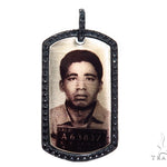 Black Diamond  Custom Photo Frame Moon Cut Chain 44900 - Image 2