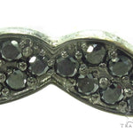 Prong Black Diamond Mustache Necklace 35266 - Image 3