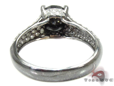 Prong Black Diamond Ring 27569 - Image 6