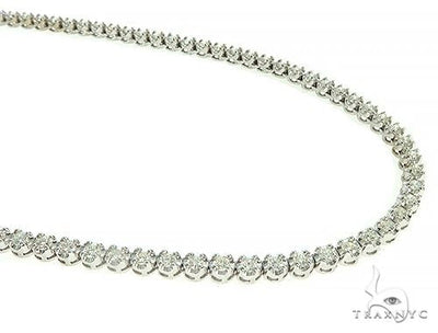 Polar Iced Diamond Chain 24 Inches 4mm   65965 - Image 1
