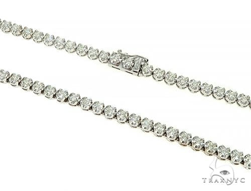 Polar Iced Diamond Chain 24 Inches 4mm   65965 - Image 2
