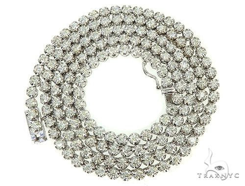 Polar Iced Diamond Chain 24 Inches 4mm   65965 - Image 3
