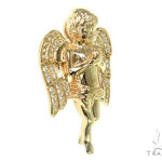 Prong Diamond Angel Pendant 36952 - Image 2