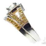 Prong Diamond Wedding Ring Set 41578 - Image 5