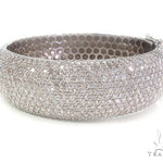 Prong Diamond Bangle Bracelet 36899 - Image 1