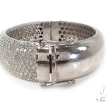 Prong Diamond Bangle Bracelet 36899 - Image 3