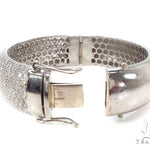 Prong Diamond Bangle Bracelet 36899 - Image 4