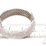 Prong Diamond Bangle Bracelet 36899 - Image 5