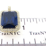 Prong Diamond Blue Fancy Pendant 49017 - Image 7