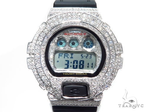 Prong Diamond Case G Shock Watch 41961 - Image 1