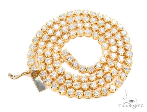 Prong Diamond Chain 24 Inches 6mm   45098 - Image 7