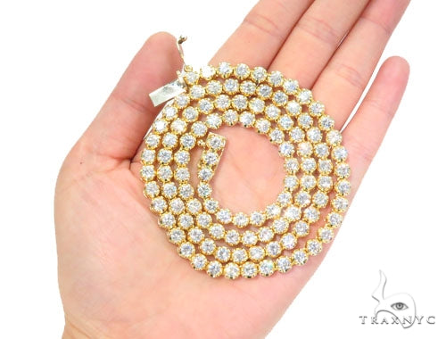 Prong Diamond Chain 24 Inches 6mm   45098 - Image 9