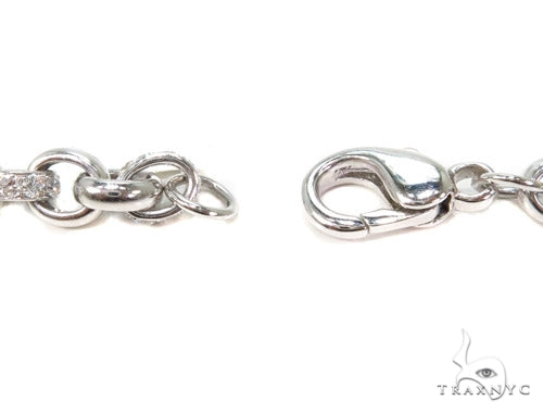 Prong Diamond Chain 26 Inches 8mm   37372 - Image 6