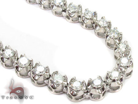 Prong Diamond Chain 30 Inches 5mm   29059 - Image 1