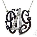 Diamond Monogram Pendant 37393 - Image 1