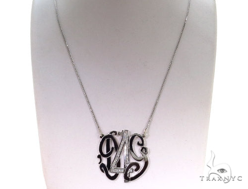 Diamond Monogram Pendant 37393 - Image 13