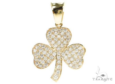 Prong Diamond Clover Pendant 37346 - Image 1