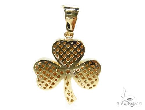Prong Diamond Clover Pendant 37346 - Image 5