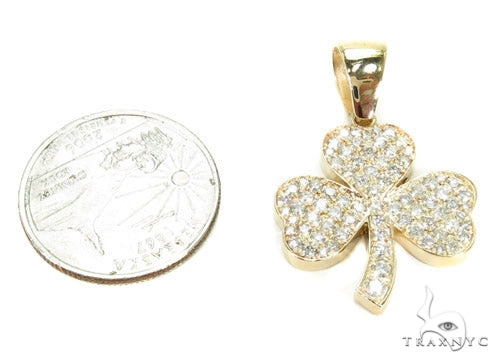 Prong Diamond Clover Pendant 37346 - Image 6