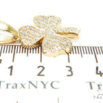 Prong Diamond Clover Pendant 37346 - Image 8