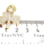 Prong Diamond Clover Pendant 37346 - Image 9