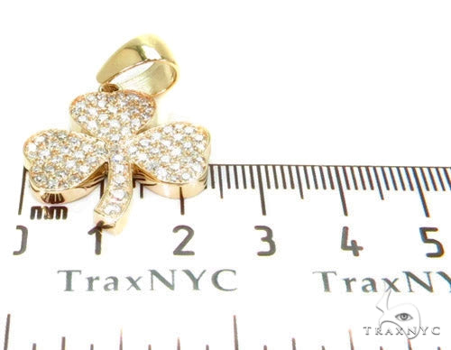Prong Diamond Clover Pendant 37346 - Image 9